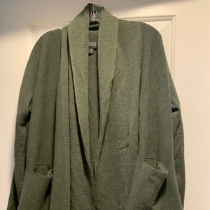 Pretty Olive Green Wool Blazer
